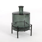 Decoratieve fles Guan Grijs