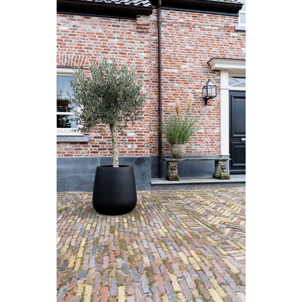 Plantenpot Vermont Zwart