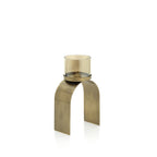 The Bow Glow T-light Holder - Goud - SET/2