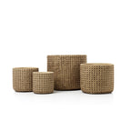 De RattanRock Plantenpot Naturel 20x20