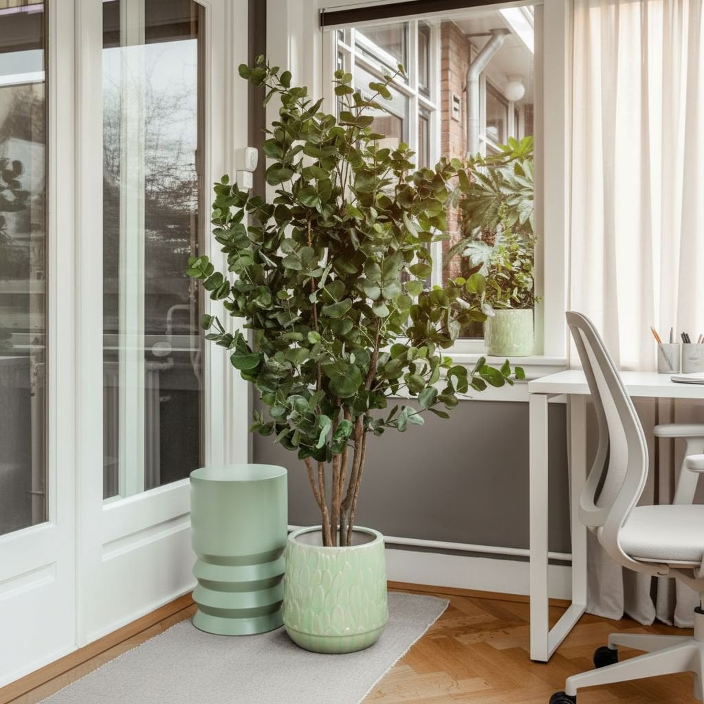 Kunstplant Eucalyptusboom Groen 175cm  - Real Touch
