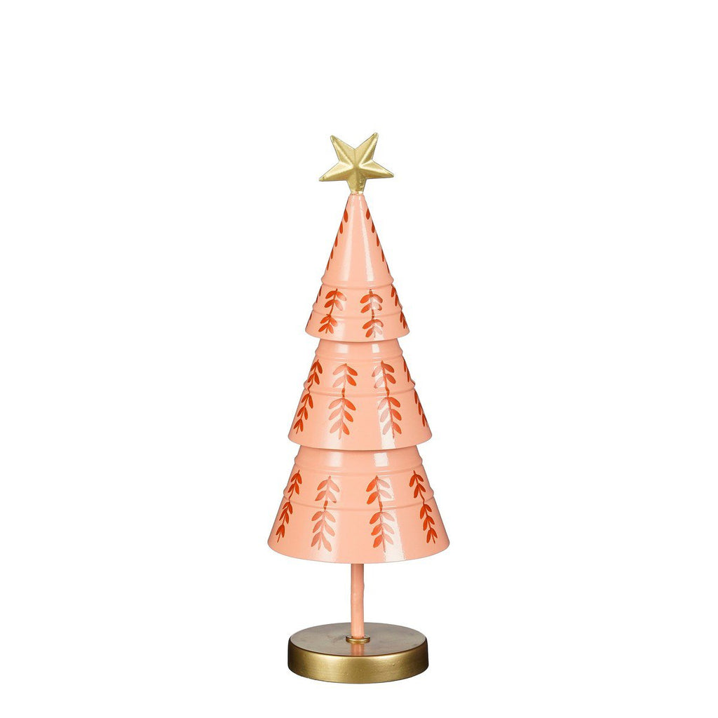 Decoratieve kerstboom  Roze