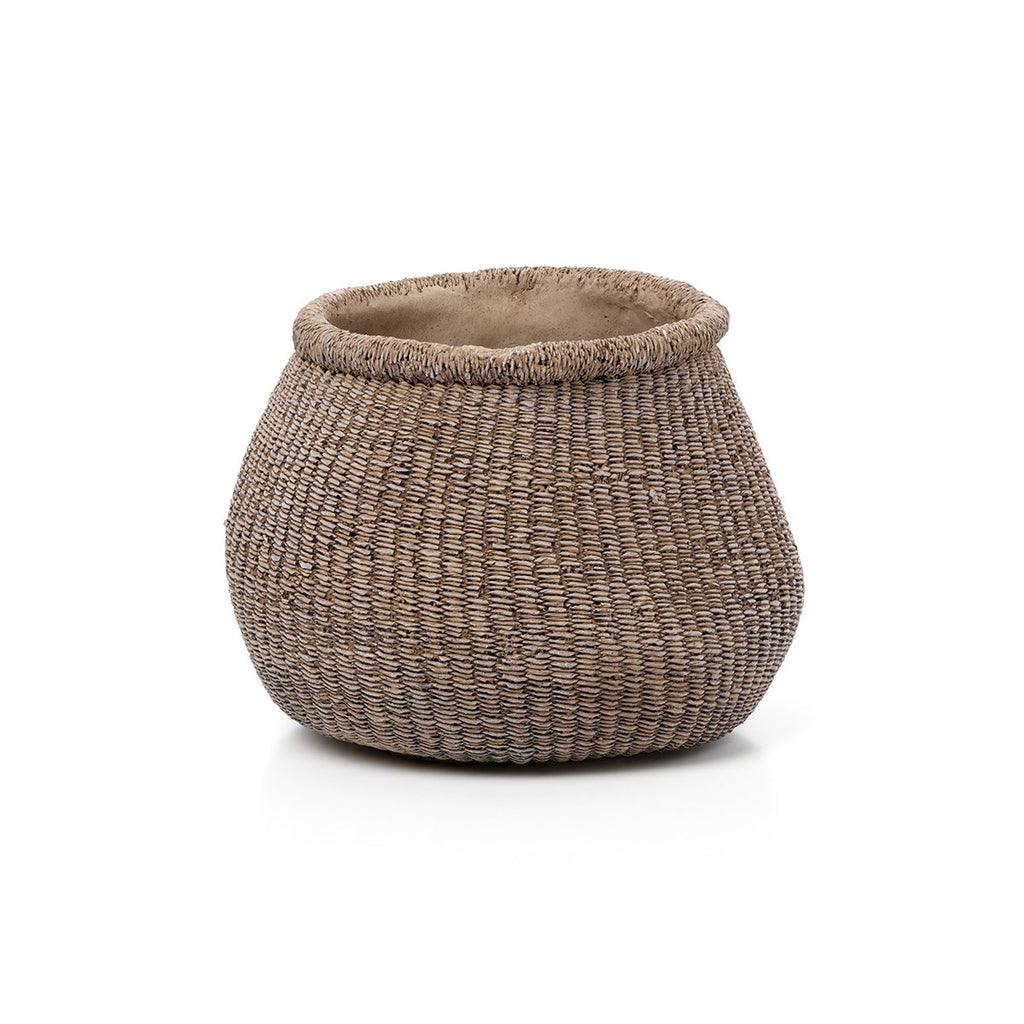 De Faux-Puff Planter - Bruin - L