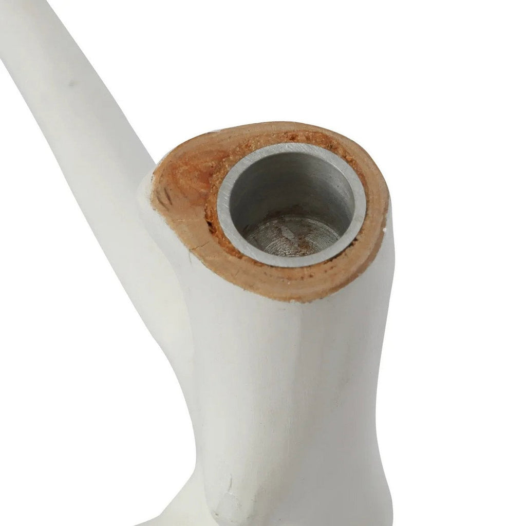 The Triple Twig Candle Holder - Wit