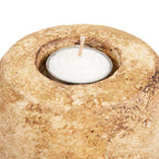 De Cavestone Kaarsenhouder - Crème