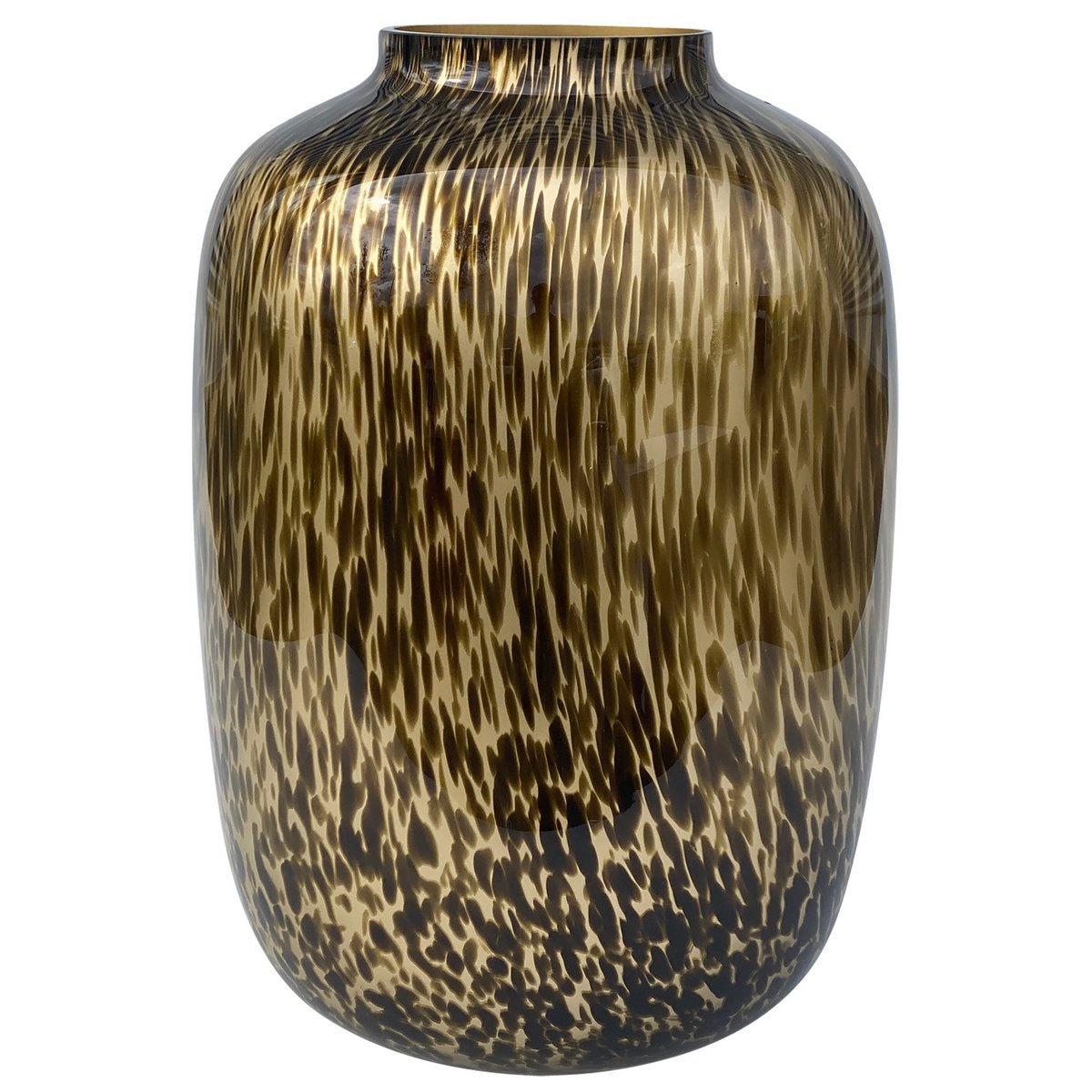 Vase Artic Cheetah Gold