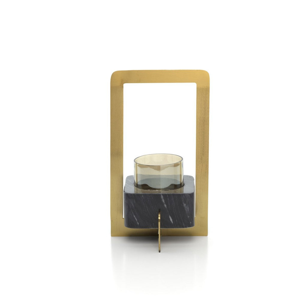 De Marbre d’Or Kaarsenhouder - Goud Zwart - M