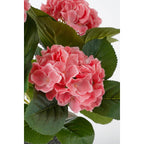 Kunstplant Hydrangea Roze 40cm