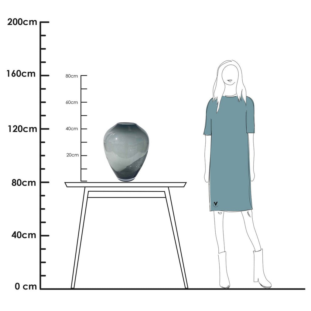 Vase - Kander grey