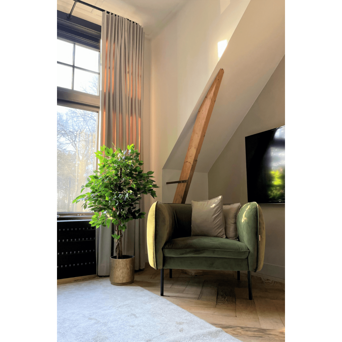Kunst Ficus 130cm