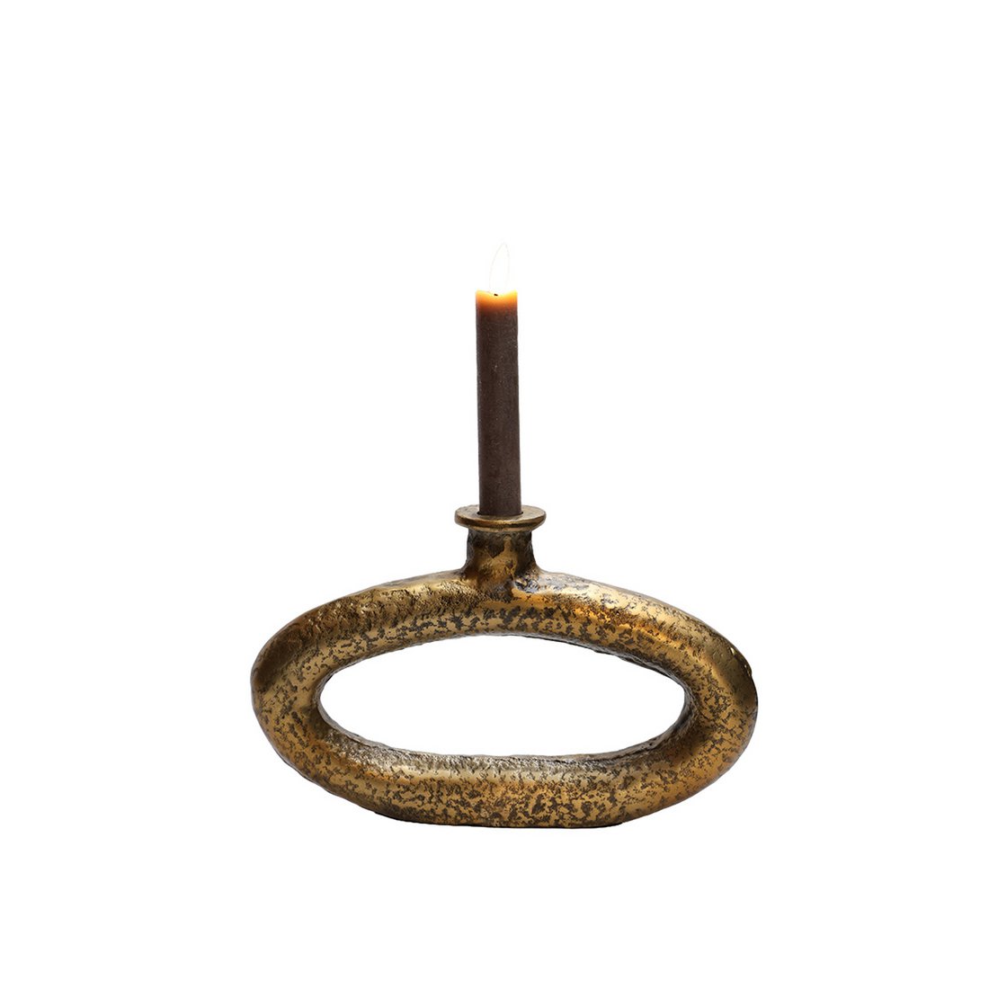 Kaarshouder - Rocha aged brass