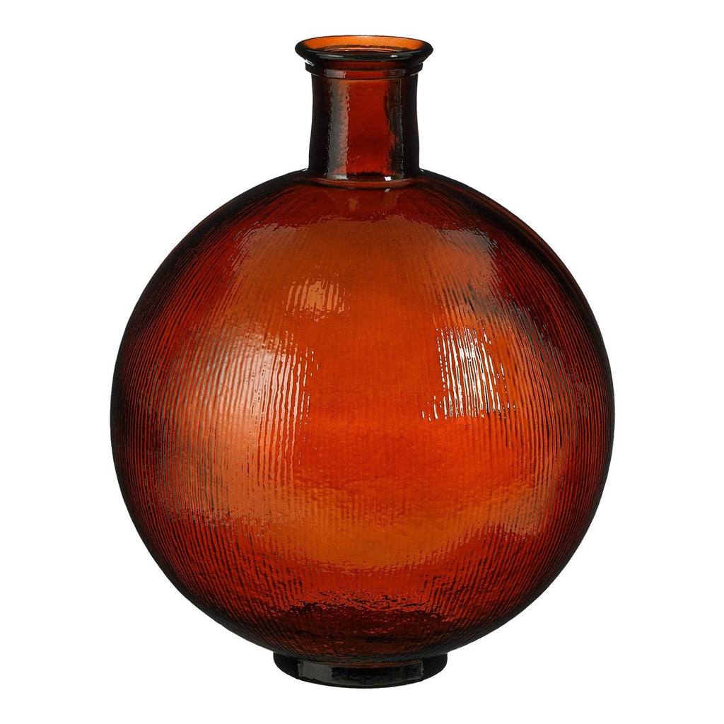 Vaas Fles Firenza Donkerbruin 42cm