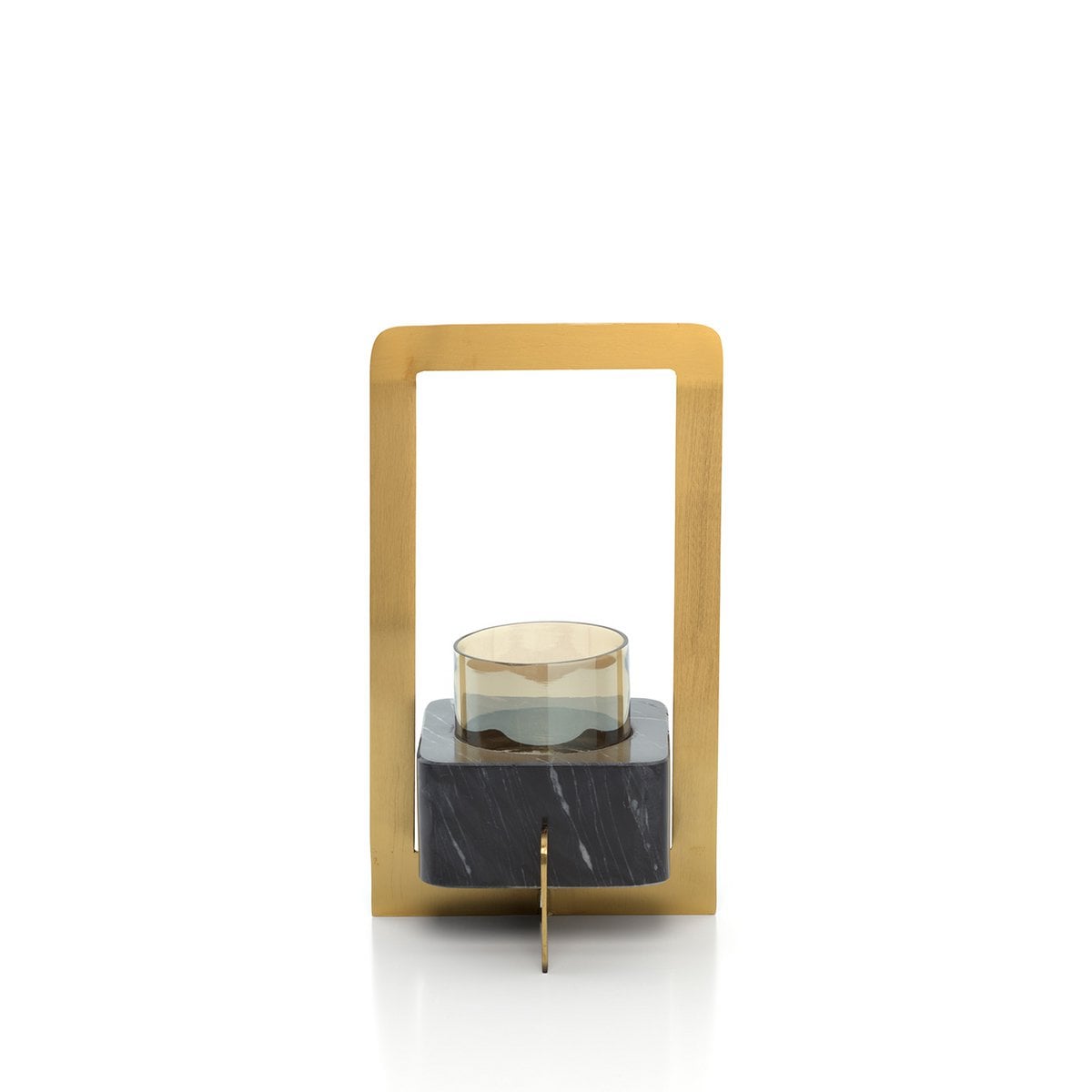 De Marbre d’Or Kaarsenhouder - Goud Zwart - L