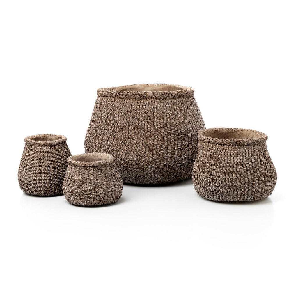 De Faux-Puff Planter - Bruin - S