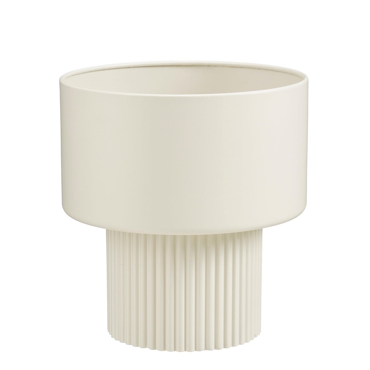 Bloempot binnen Lux Gebroken wit