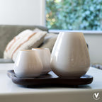 Waxinelichthouder - Tasman XS ivory (set van 2 stuks) *Verwacht eind April