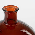 Vaas Fles Firenza Donkerbruin 42cm