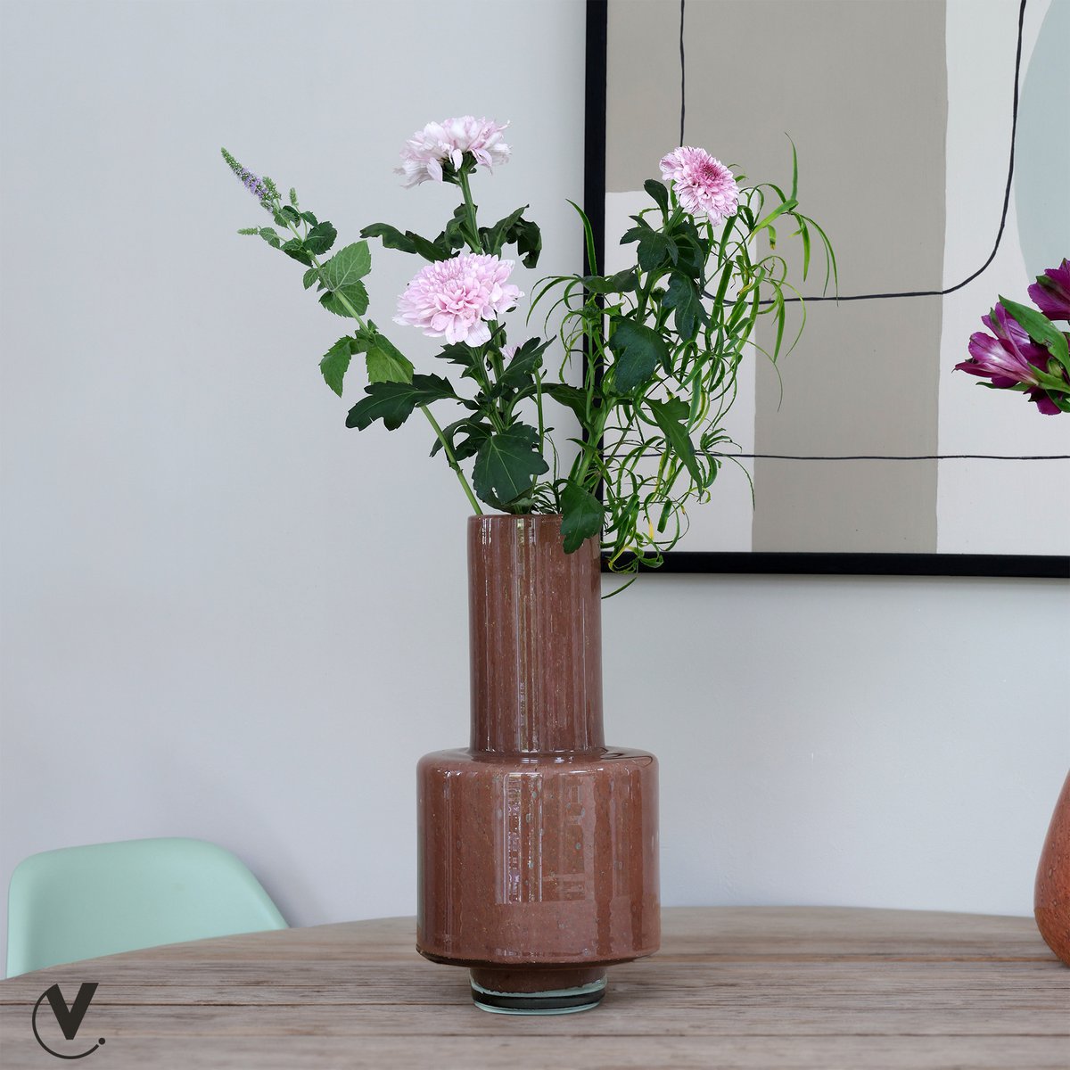 Vase - Volta Elite brown *Expected arrival late April