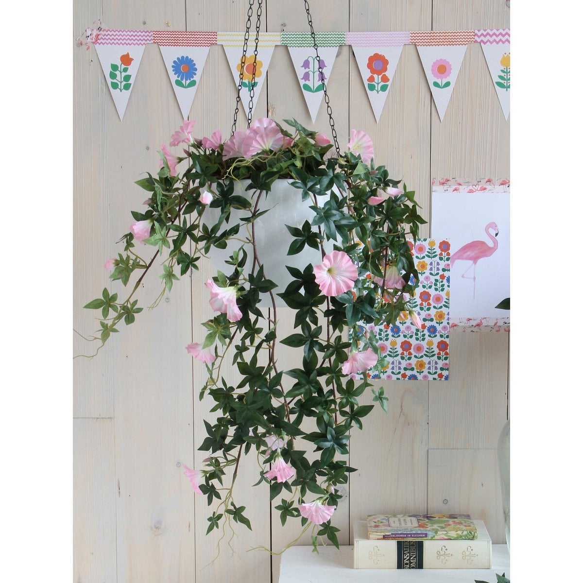 Kunst Petunia Roze 50cm