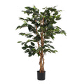 Kunstplant Ficus Groen 110cm