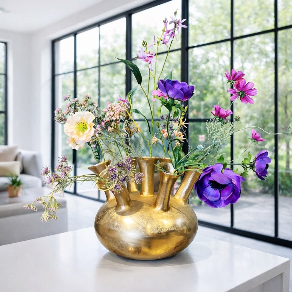 Vaas Amsterdam 7 Toeters Goud 33x43cm