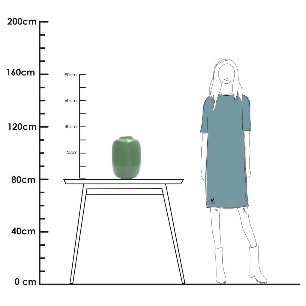 Vase - Arctic pastel green