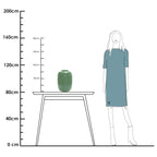 Vase - Arctic pastel green
