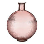 Vaas Fles Firenza Lichtroze 42cm