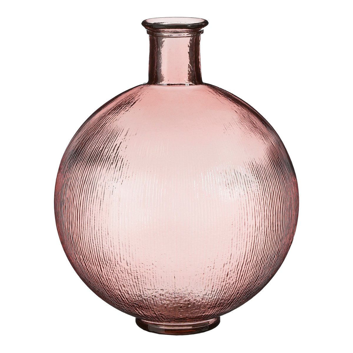 Vaas Fles Firenza Lichtroze 42cm