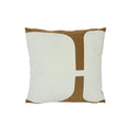 Countryfield Kussen Jos wit/bruin 45cm