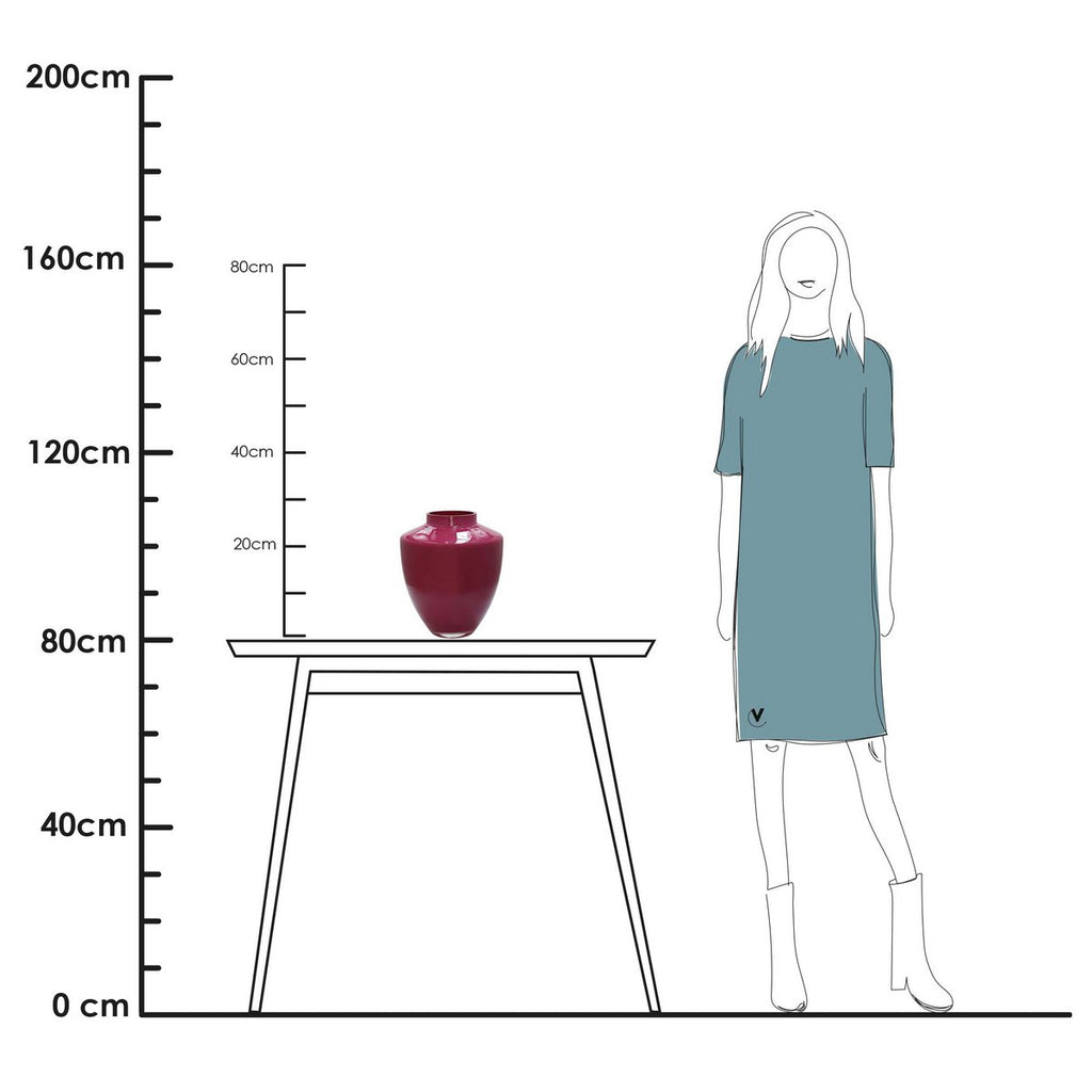 Vase - Tugela mauve