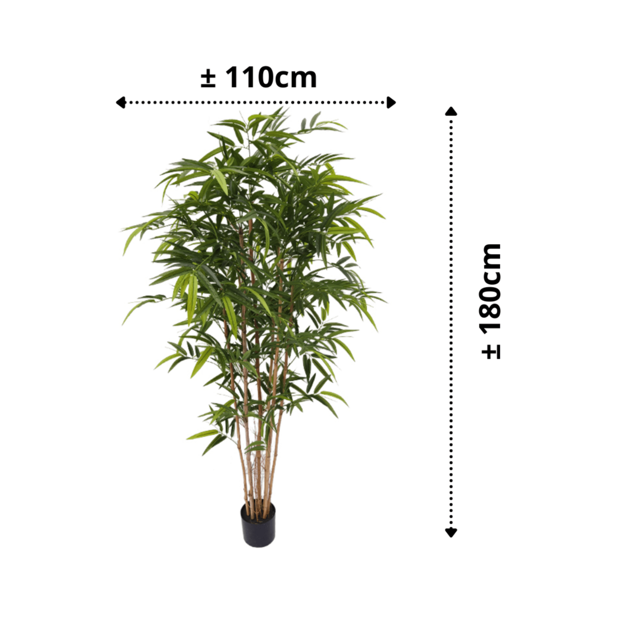 Kunstplant Bamboe 180 cm