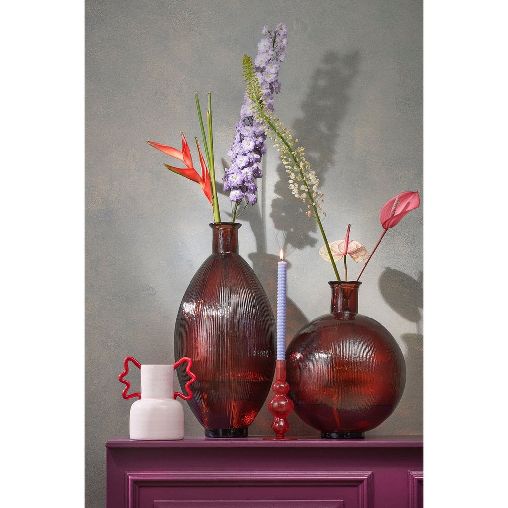 Vaas Fles Firenza Donkerbruin 42cm