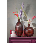 Vaas Fles Firenza Donkerbruin 42cm