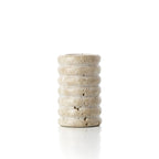 De Travertine Ripple T-Lichthouder - Beige - M