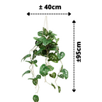 Monstera Monkey Bush Kunst Hangplant 95cm