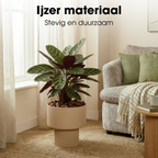 Bloempot binnen Lux Lichtbruin
