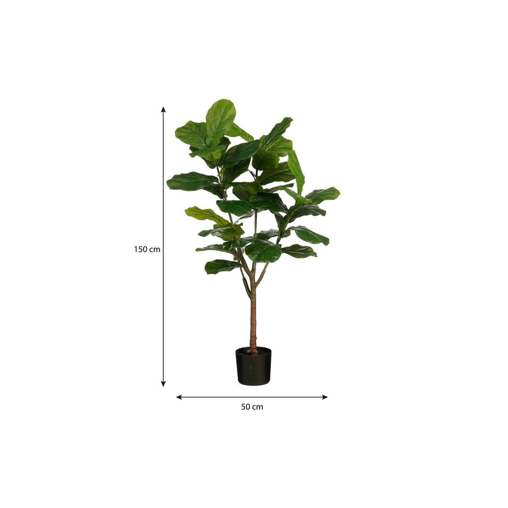 Kunstplant Ficus Lyrata 150cm