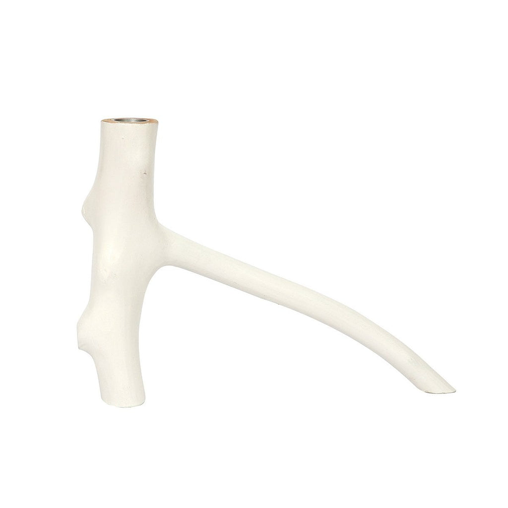 The Triple Twig Candle Holder - Wit