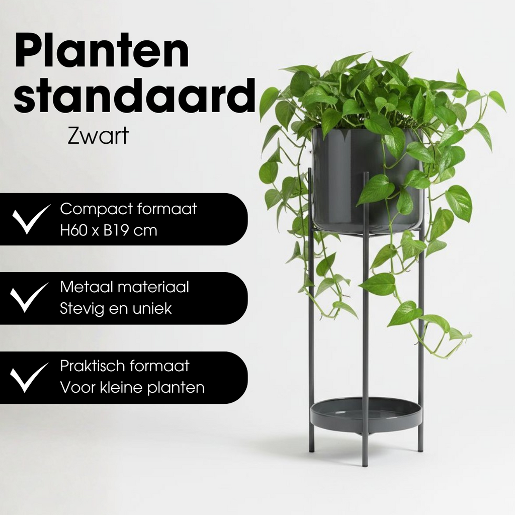 Bloempot binnen Colyn Zwart