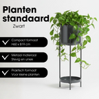 Bloempot binnen Colyn Zwart