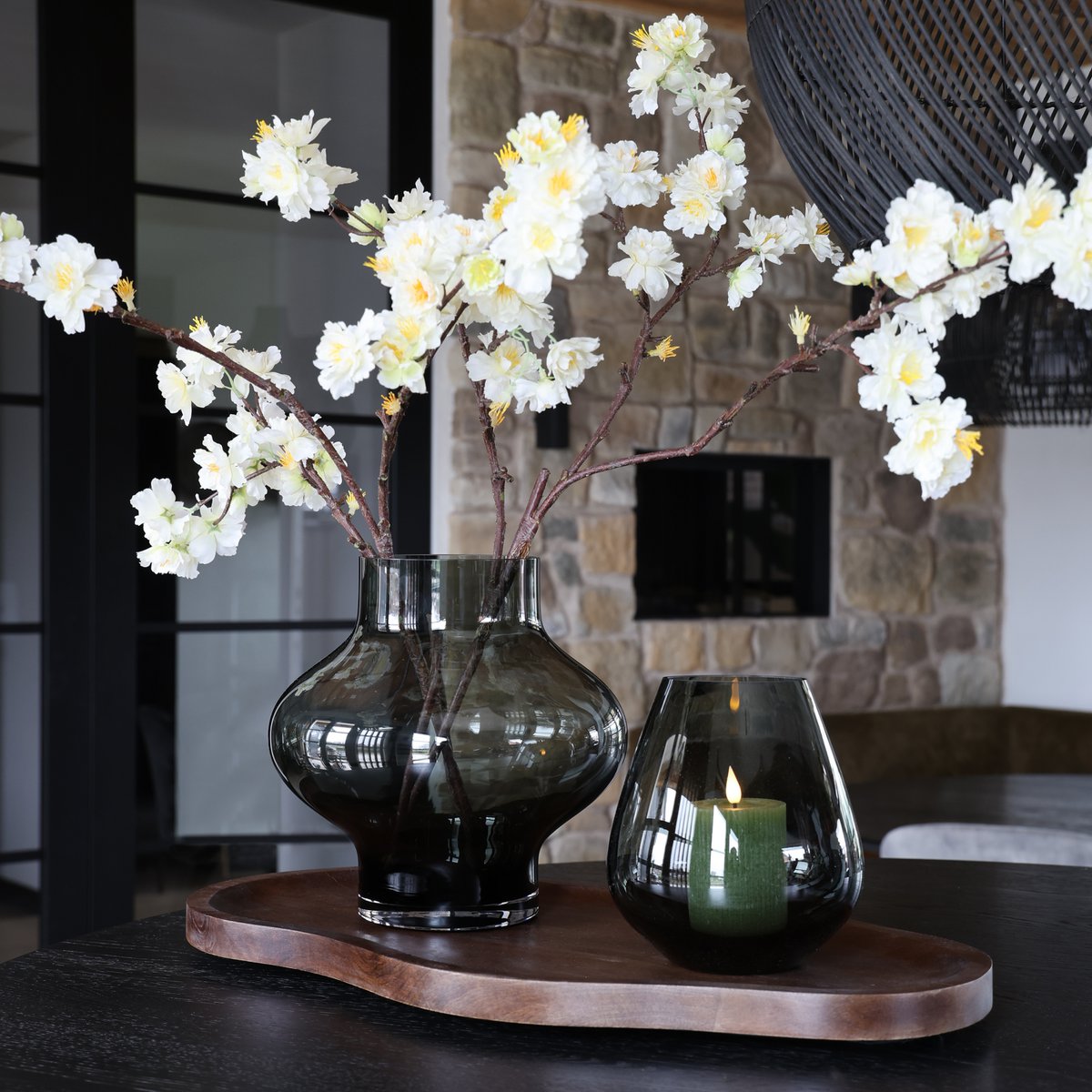 Dienblad - Bauru walnut