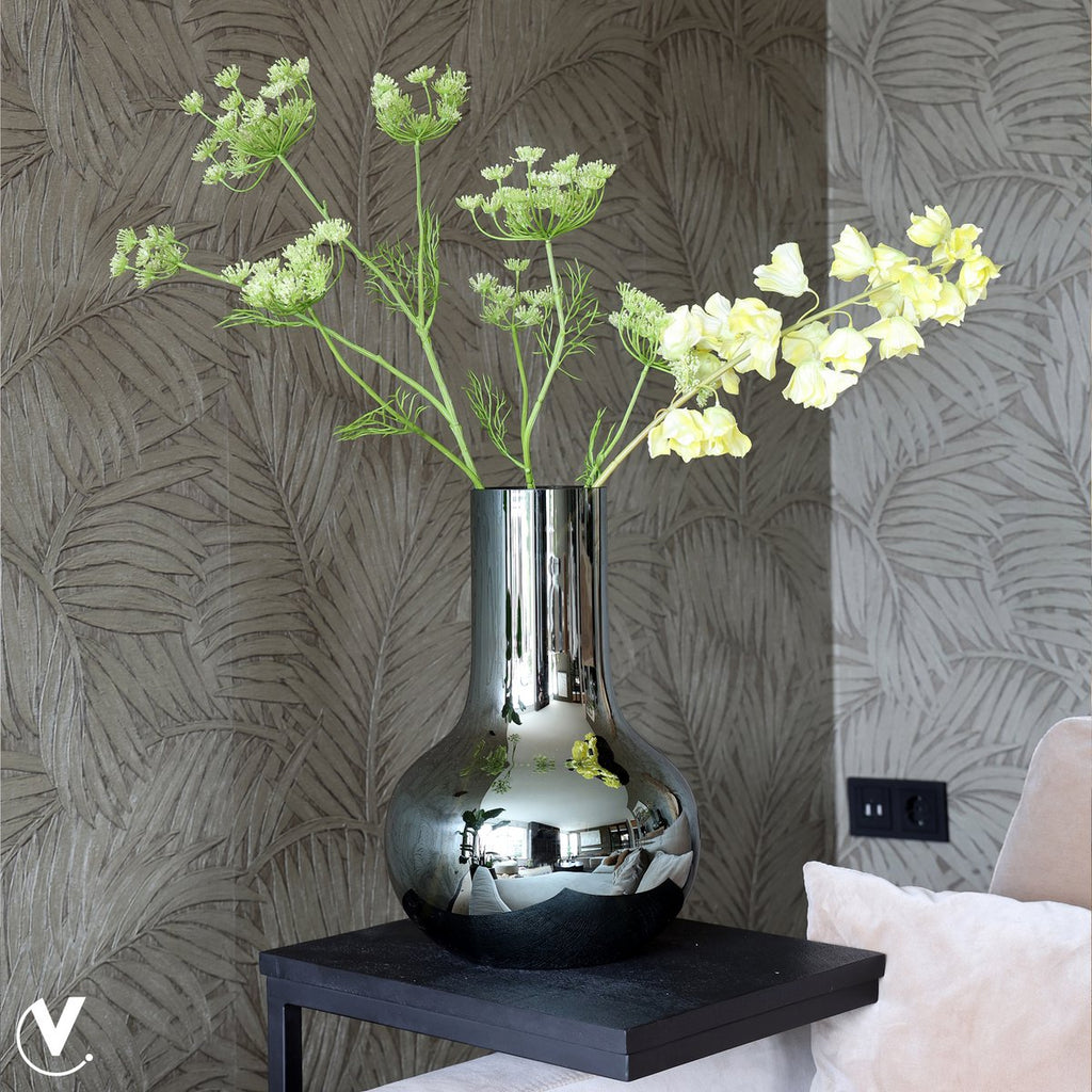 Vase - Seim S gloss grey