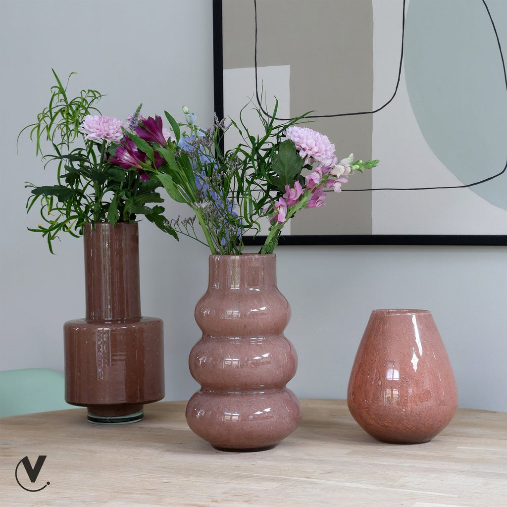 Vase - Volta Elite brown *Expected arrival late April