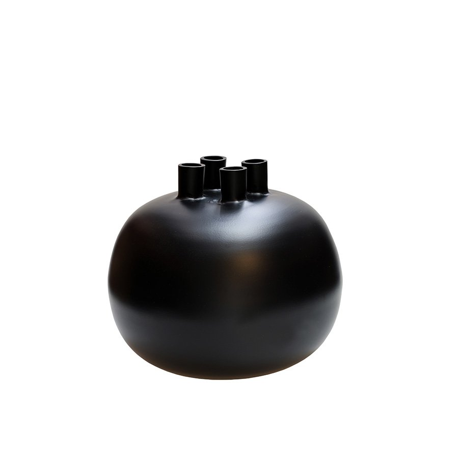 SALE! Kaarshouder - Valdes Ø25 cm black