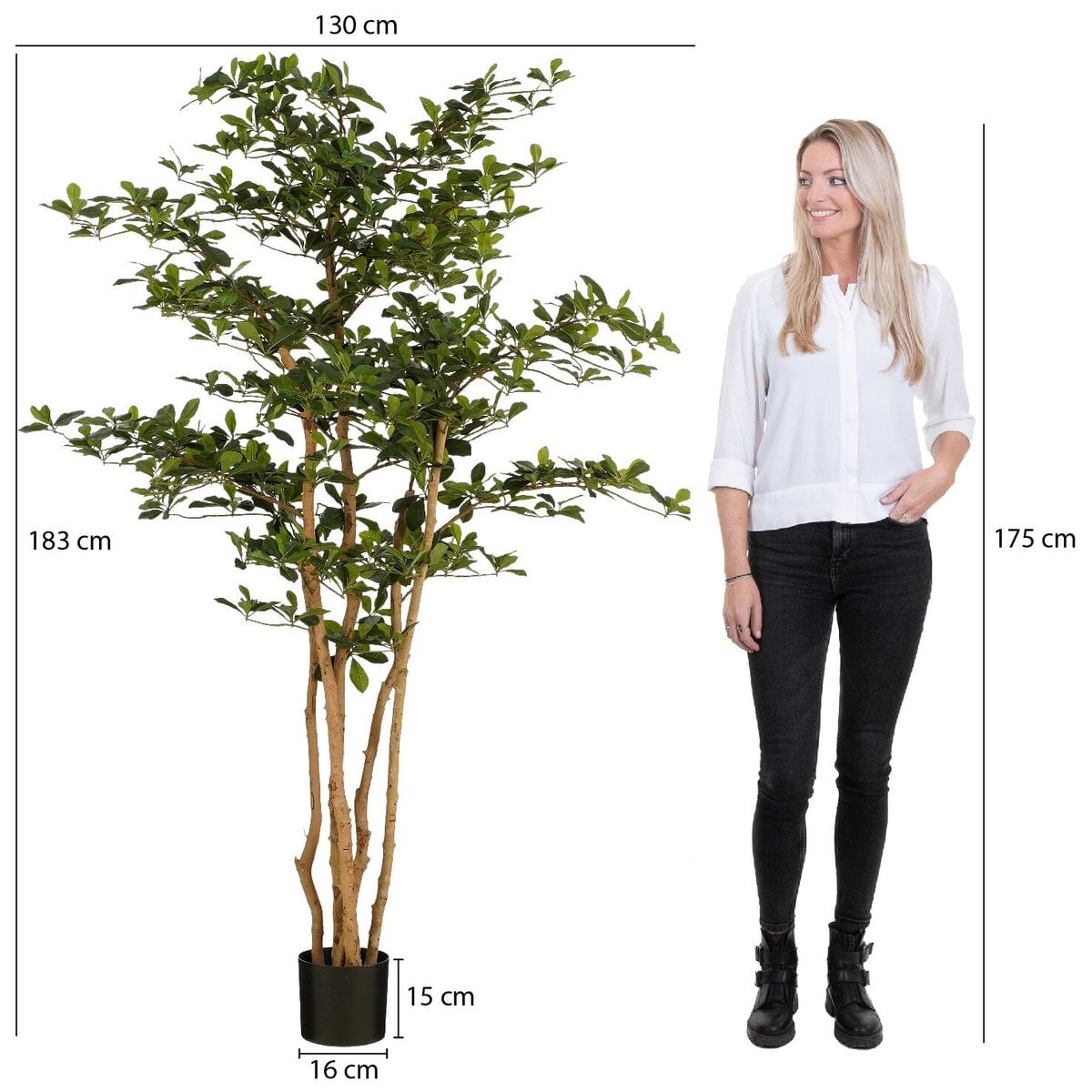 Kunstplant Olive Groen 183cm