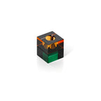 De Gem Blocks Kaarshouder - Groene Amber