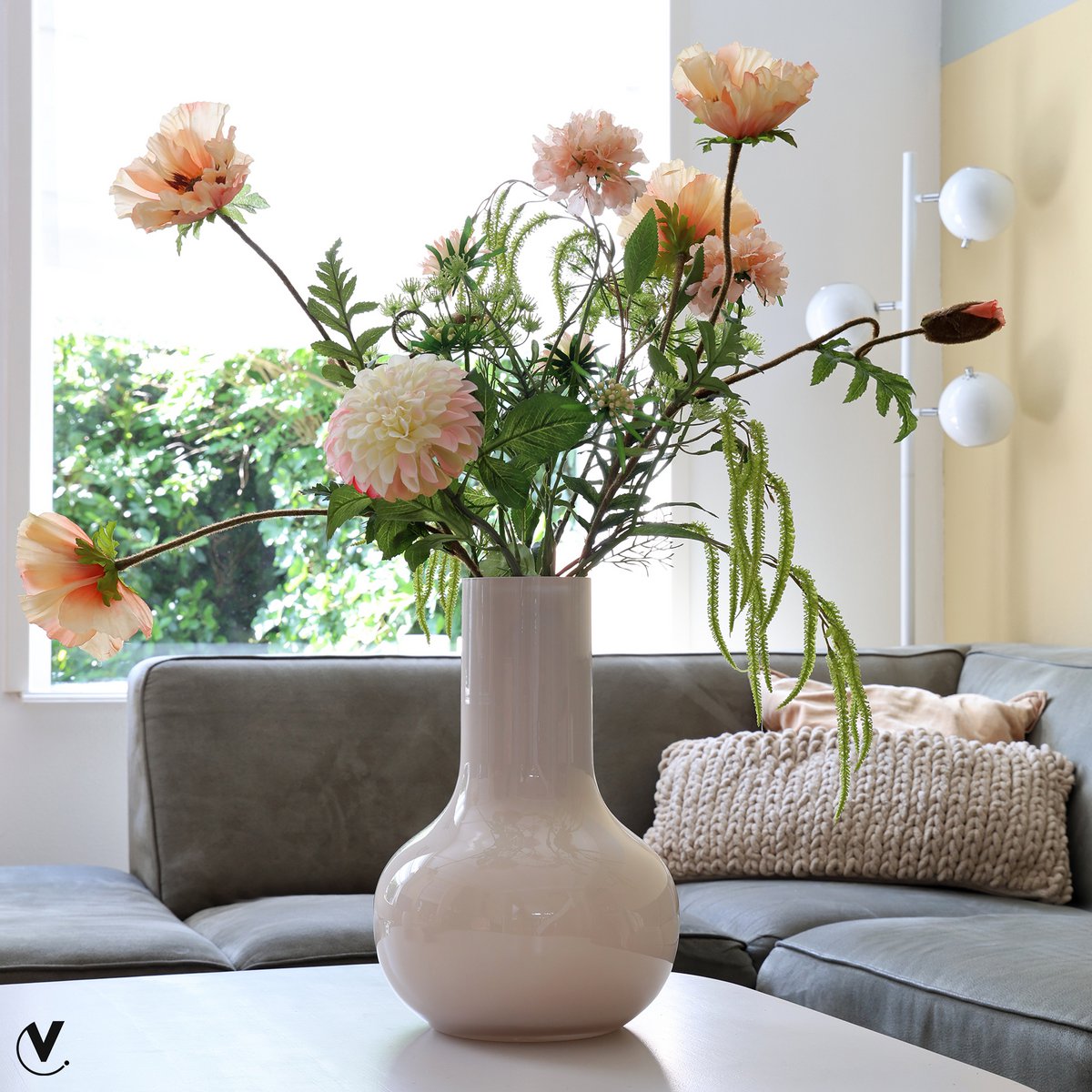 Vaas - Seim shiny ivory *Verwacht eind April