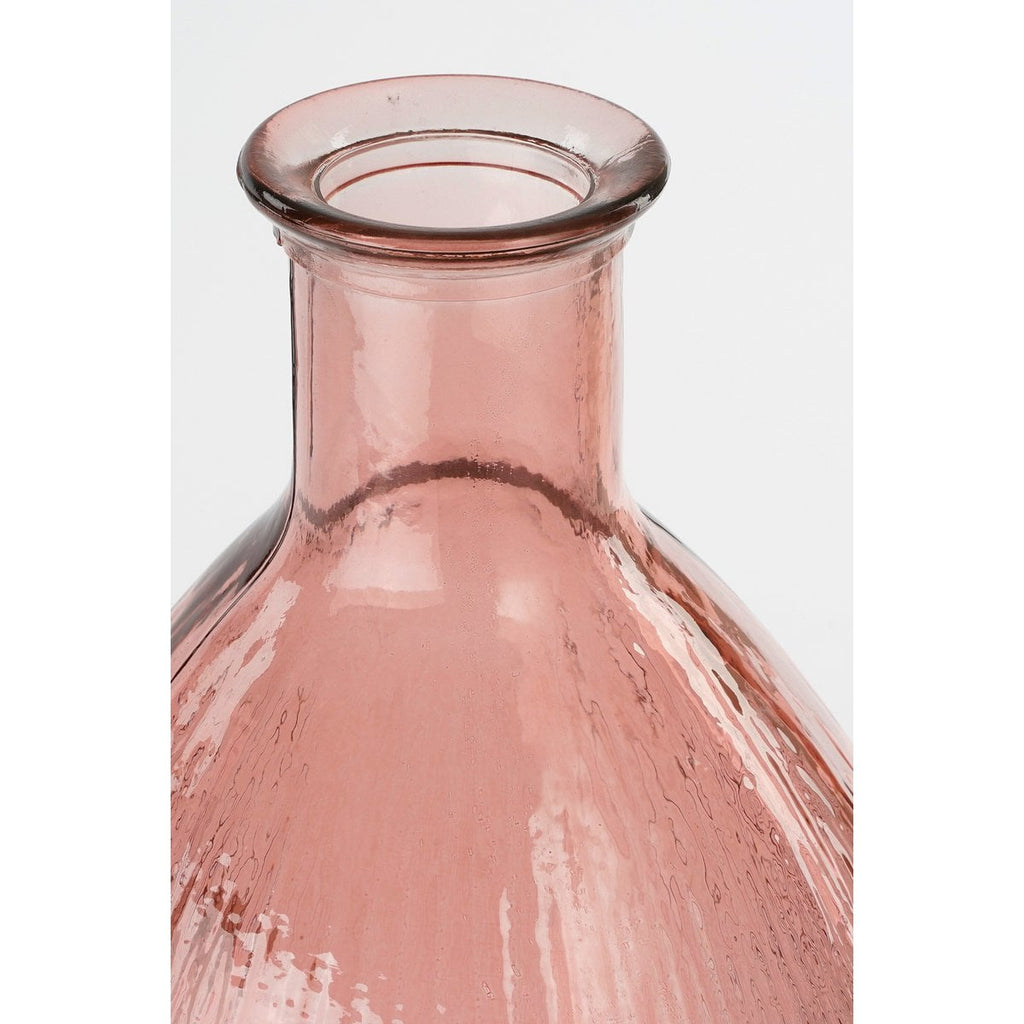 Decoratieve fles Firenza Lichtroze