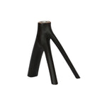 The Triple Twig Candle Holder - Zwart